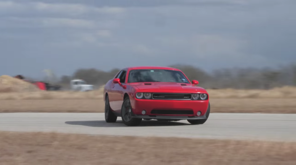 This supercharged Challenger 392 puts out 760 horsepower.
