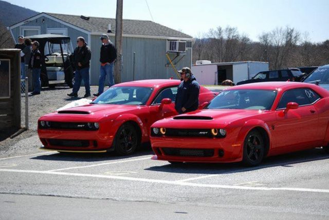 Two 2018 Demons at the Track