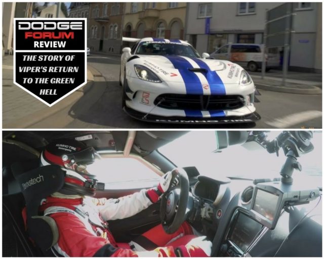 Dodge Viper ACR Extreme Attempts Nürburgring Record