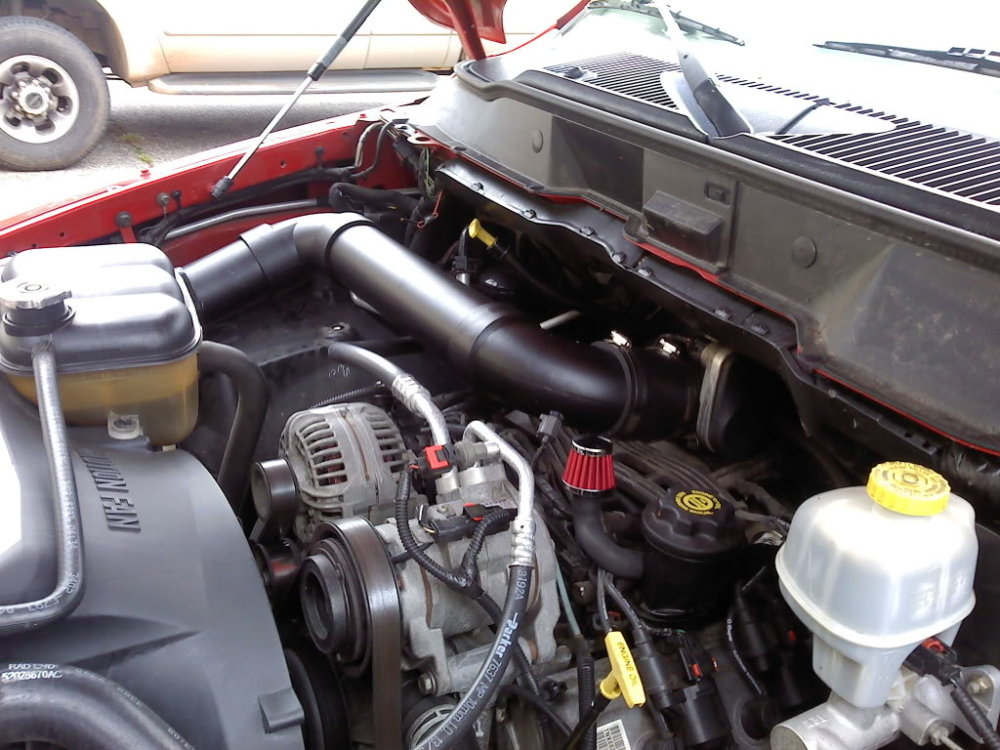 DIY: Inexpensive Cold Air Intake for Your 3rd-gen Ram - DodgeForum.com