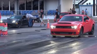 Demonology Demon Beats Down a Corvette ZR1: Drag Day Tuesday Presented by Nitto NT555 G2 Tire