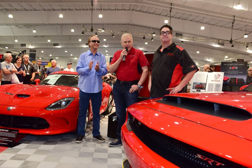 Final Viper and Demon with Barrett-Jackson Officials