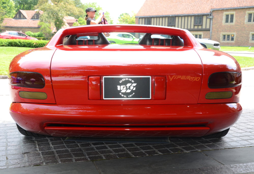 1989 Dodge Viper Concept Rear