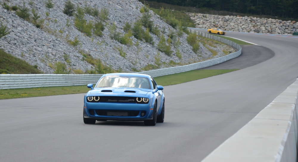 Dodge Challenger Redeye on the Track