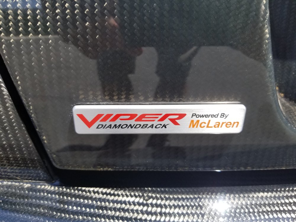 ASC McLaren Viper Badge