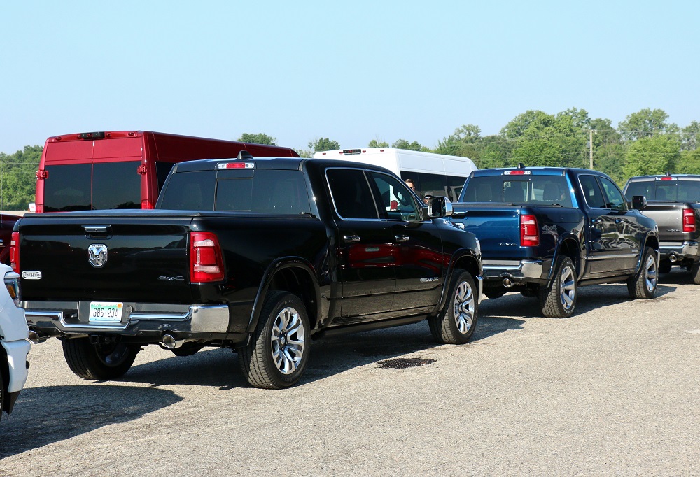 dodgeforum.com Dodge and RAM Vehicles at 2019 FCA What's New Event