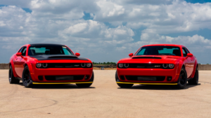 dodgeforum.com Monterey Car Week Pair of Dodge Demon