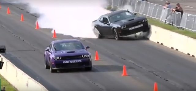 Rawlings Crashes a Dodge Hellcat Challenger