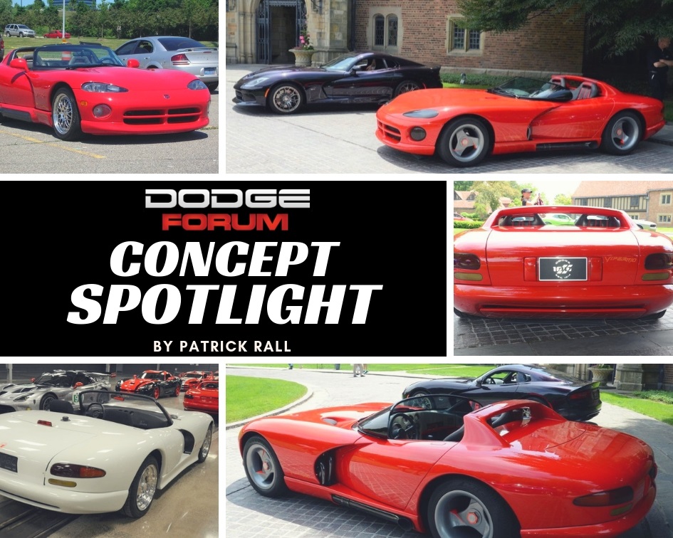 1989 Dodge Viper RT/10 Concept vs. Final Production Model