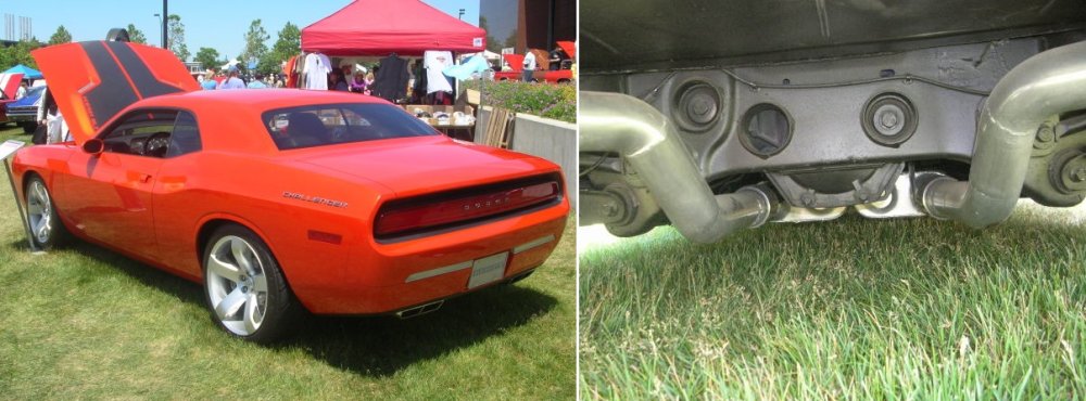 2006 Challenger Concept Rear and Exhaust