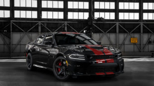 2019 Dodge Charger SRT Hellcat in Pitch Black with new Dual Red