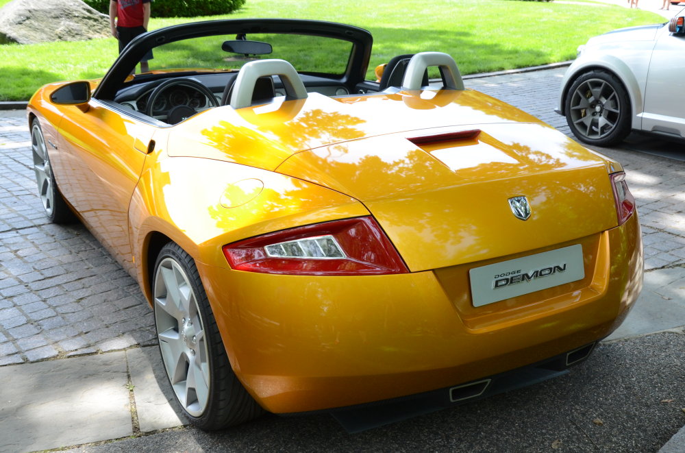 2007 Dodge Demon Roadster Concept Rear