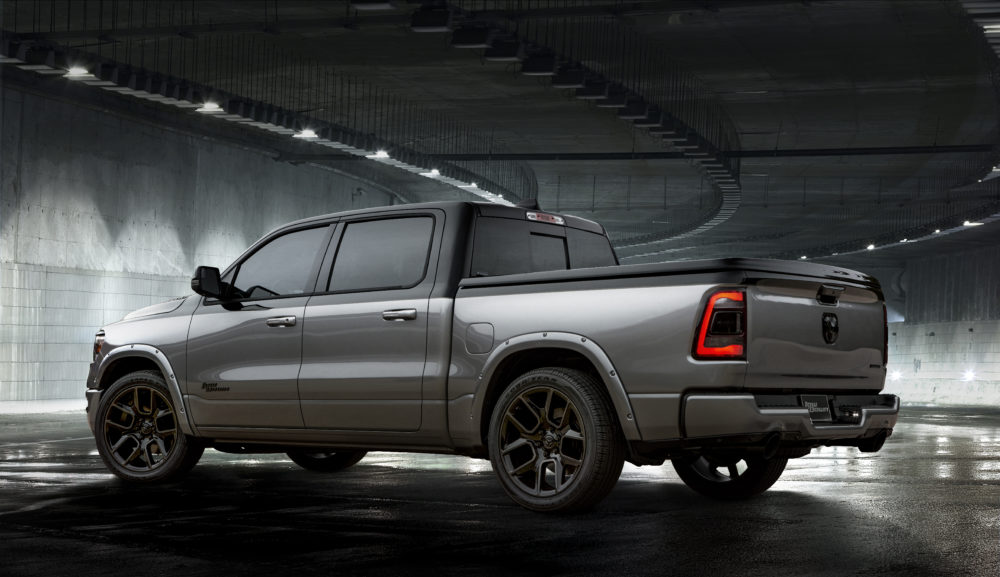 The Ram 1500 Big Horn “Low Down” Concept, one of two modifie