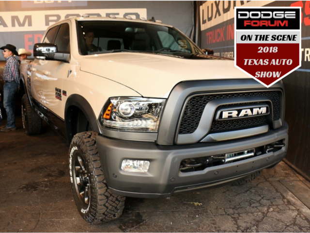 Ram Introduces Sand-colored Power Wagon at 2018 Texas Auto Show