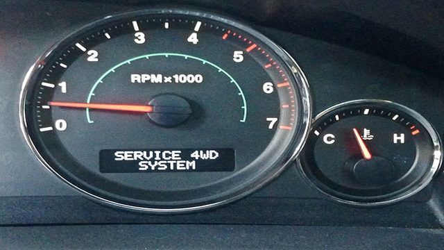 Dodge Ram 1994-2001: Why is My 4WD Light Flashing?
