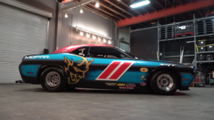 Leah Pritchett's 2009 Dodge Challenger Drag Pak.