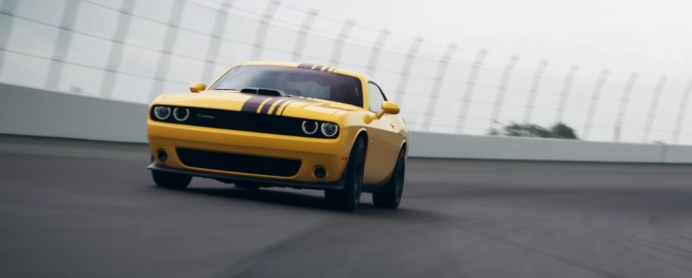 Dodge Challenger Driver's Side on Track