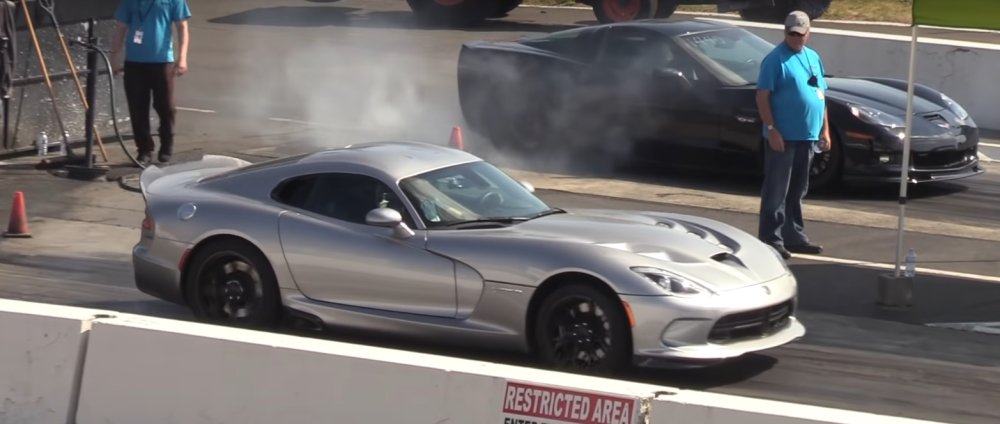Viper and Z06 Burnout