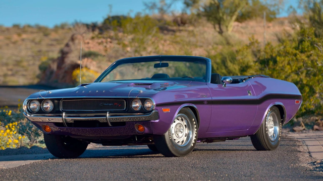 1970 Dodge Challenger is a 1 of 5 Convertible