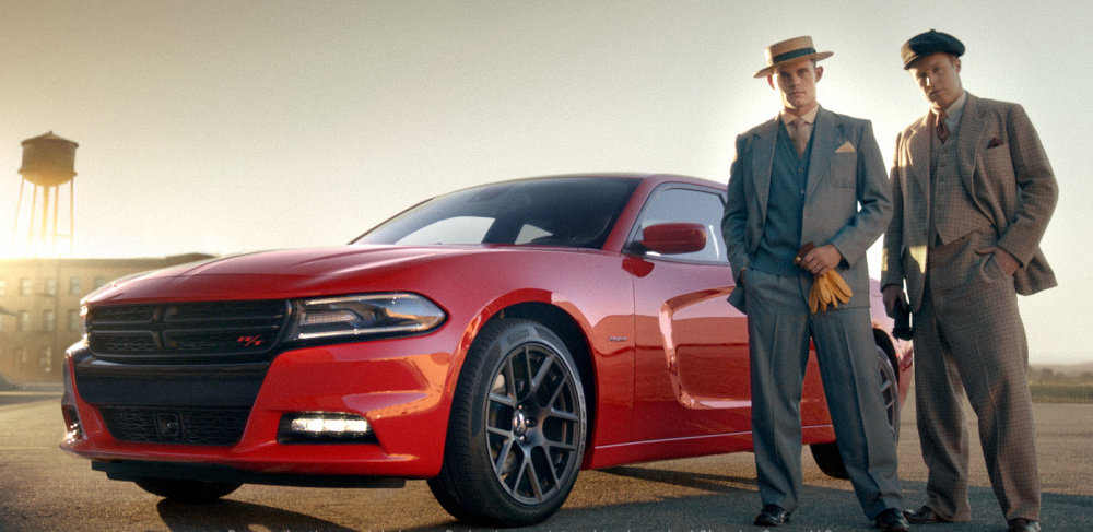 Dodge Charger with Actors