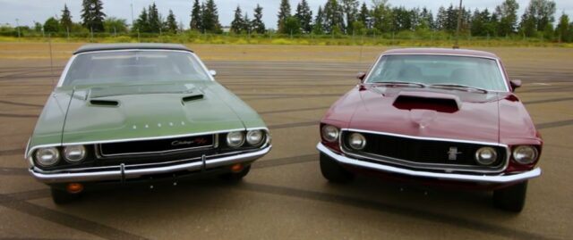 Challenger and Mustang