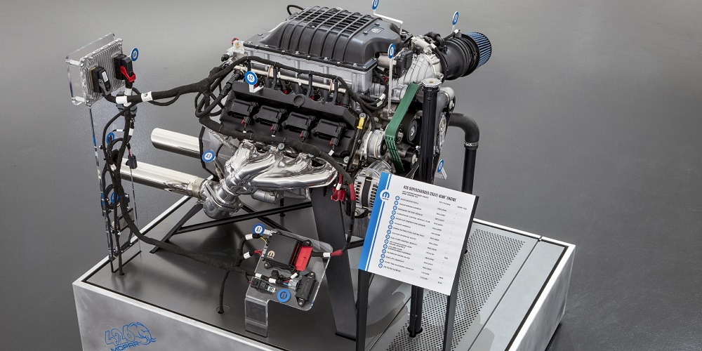 Mopar Hellephant 426 Supercharged Crate HEMI Engine 1
