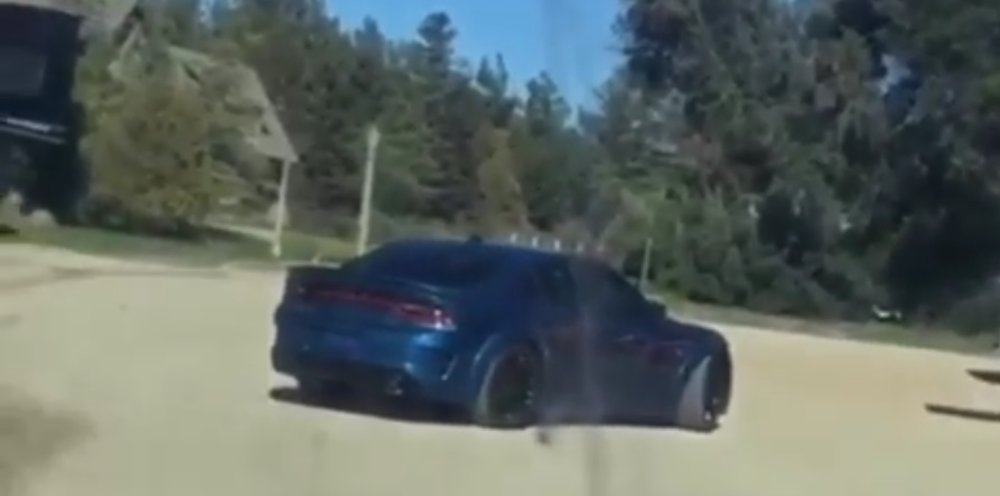 Dodge Charger SRT Hellcat Widebody in Blue