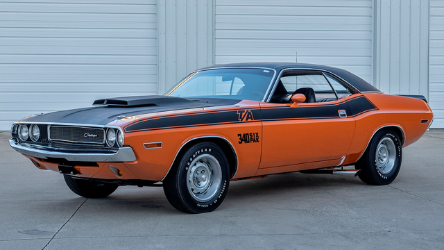 1970 Dodge Challenger T/A is the Essence of American Muscle