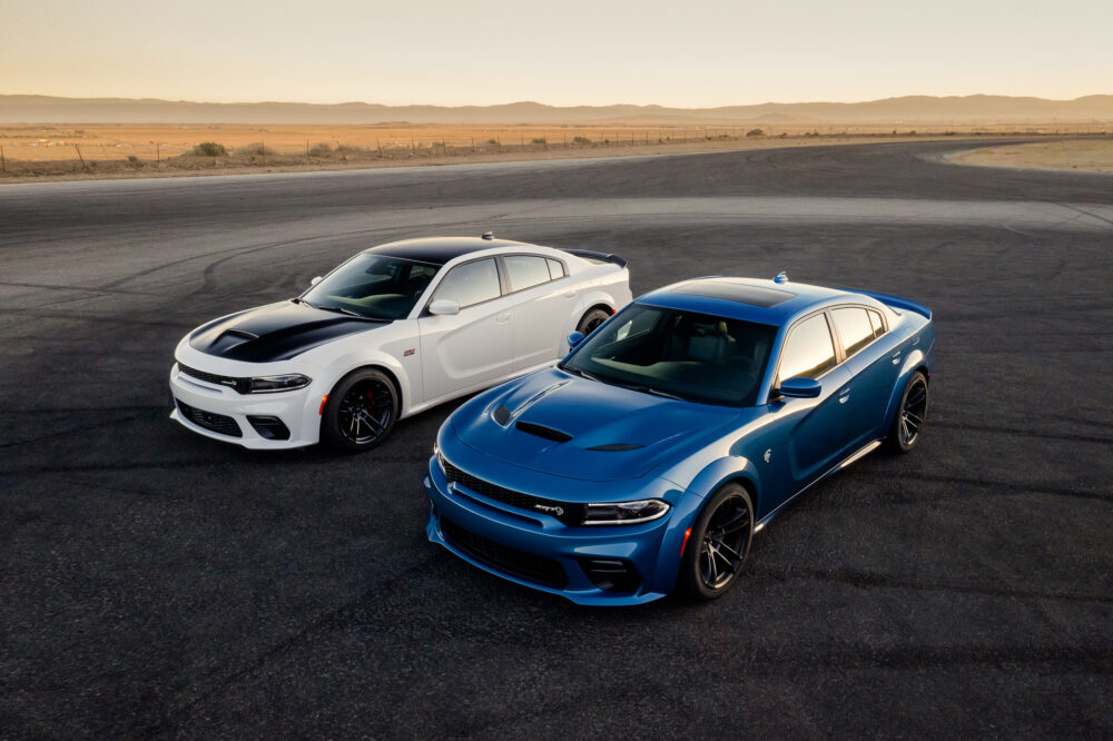 The widebody Charger SRT Hellcat & Scat Pack Widebody rule the road.