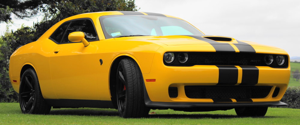 Yellow Hellcat Challenger