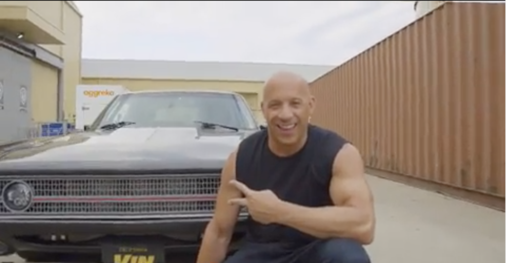 Vin Diesel Gets a 1,650-HP Charger for His Birthday and We're Jealous