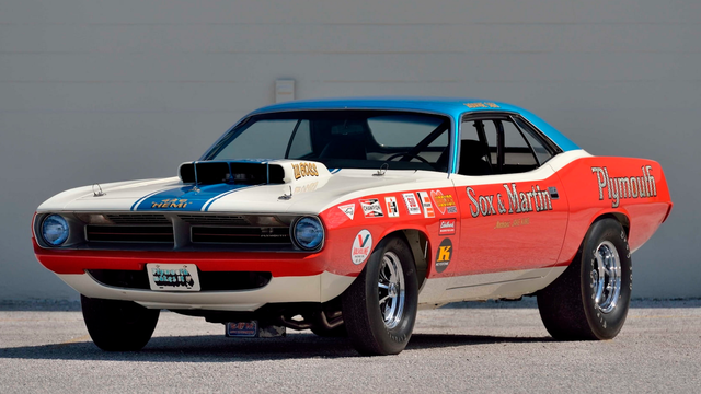 Legendary Sox & Martin Hemi Cuda Sells for Big Bucks
