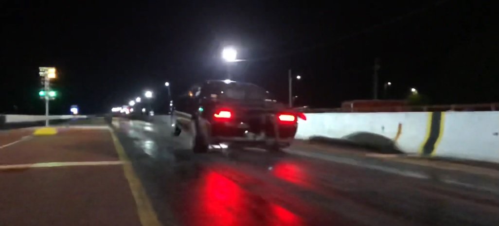 Hellcat Challenger Wheels Up