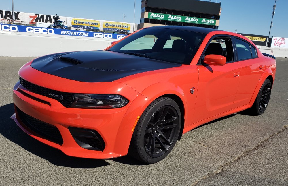 Hellcat Charger Front