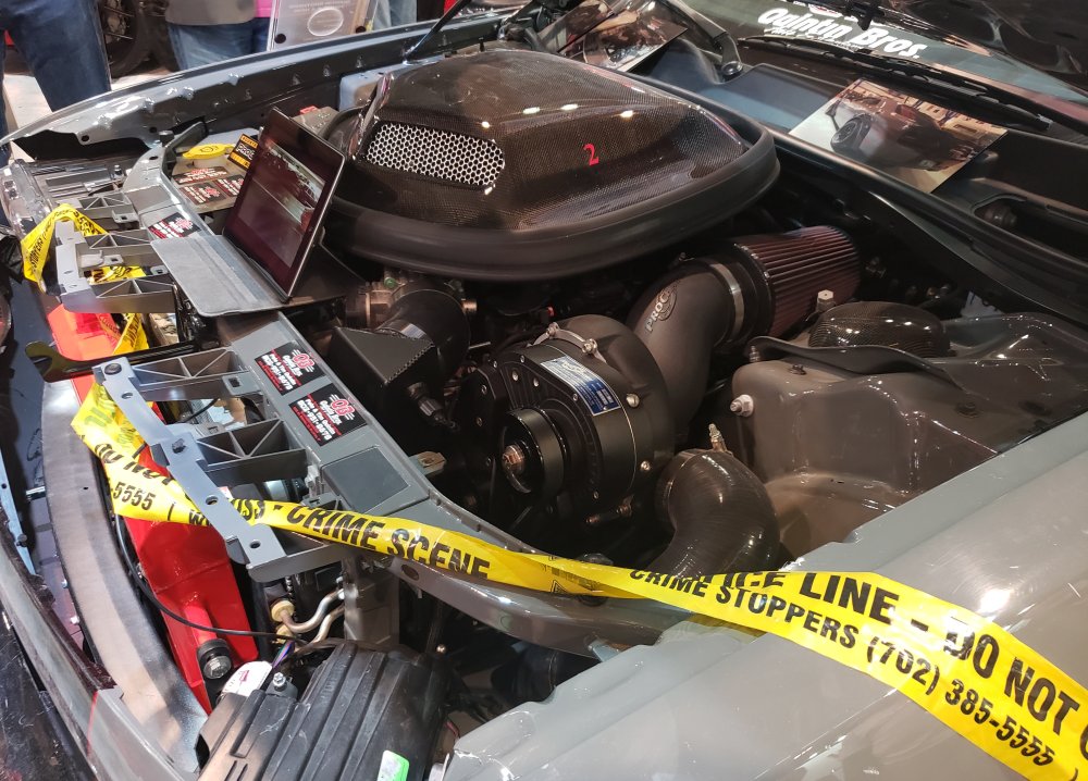 Wrecked Dodge Challenger Scat Pack
