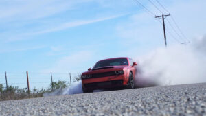 1,200 horspower Dodge Demon with Magnusun Supercharger and tune