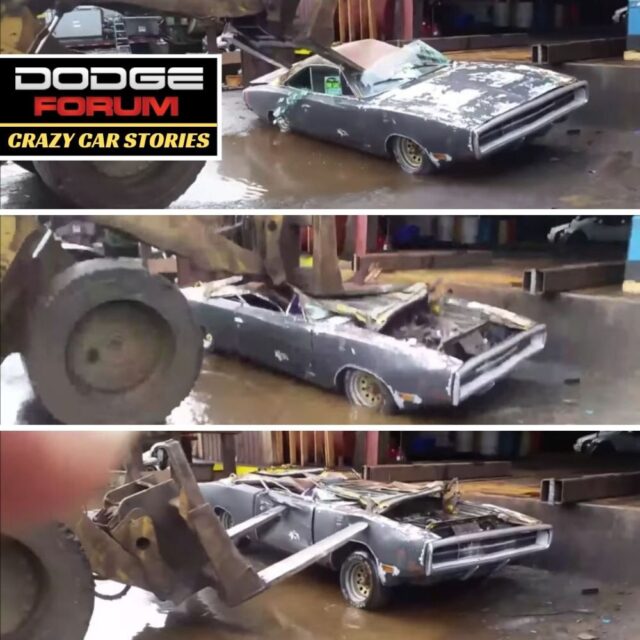 Classic Charger Intentionally Destroyed by Deluded Car Flipper!
