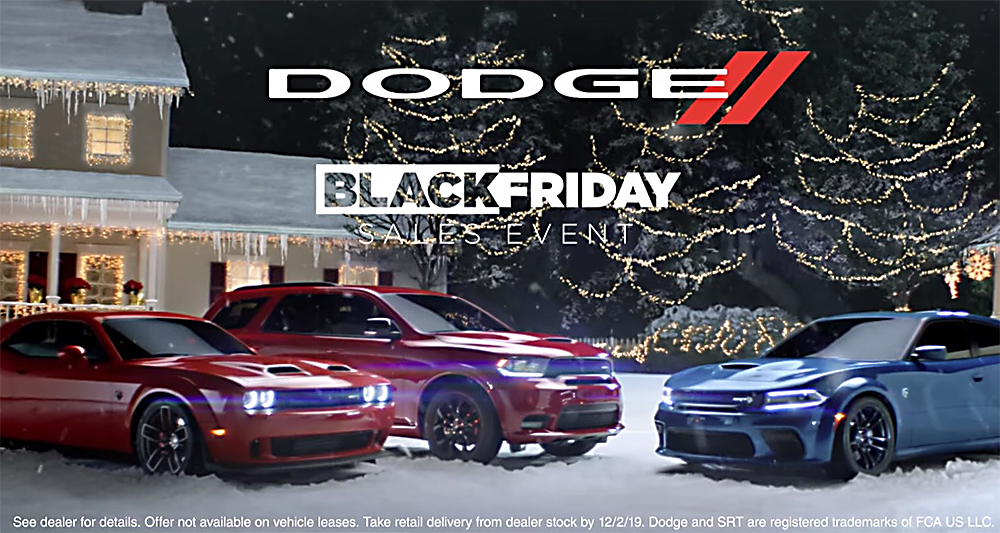 Dodge to Celebrate the Black Friday with a Nice Helping of Savagery