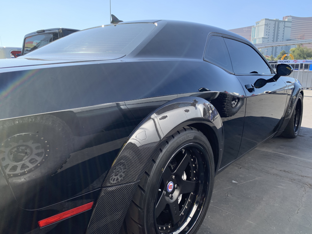 Bill Goldberg's Dodge Demon at SEMA 2019