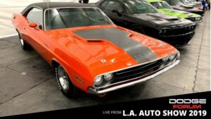 Dodge Celebrates Challenger’s 50th Birthday at L.A. Auto Show