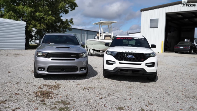 V8 FTW: Explorer ST Needs Impractical Tune to Beat Durango SRT