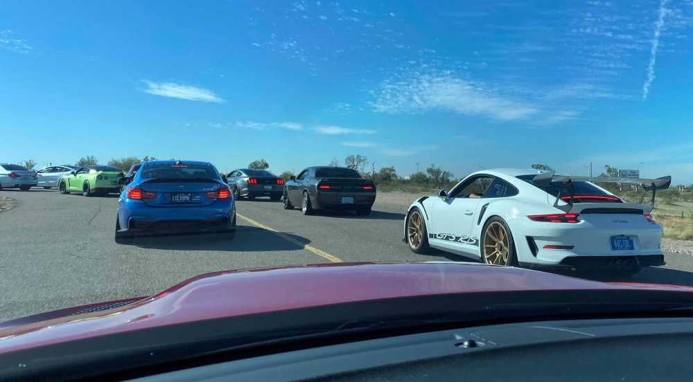 Charger Hellcat in Car