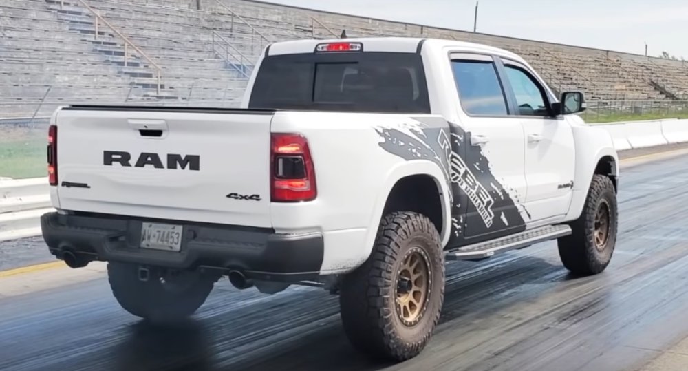 Hellcat Ram on Track