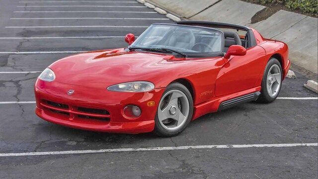 Incredible 1992 Viper VIN #001 Goes Up for Sale