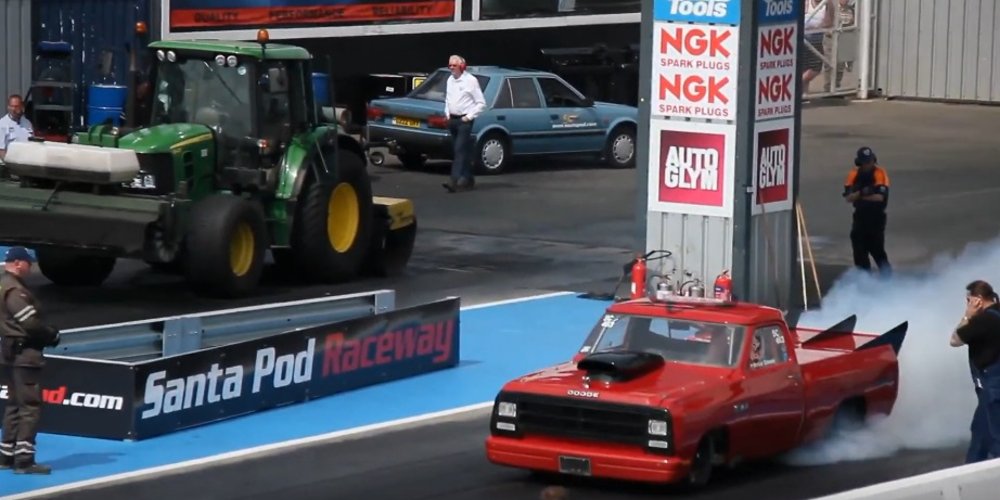 Dodge Ram Race Truck in England