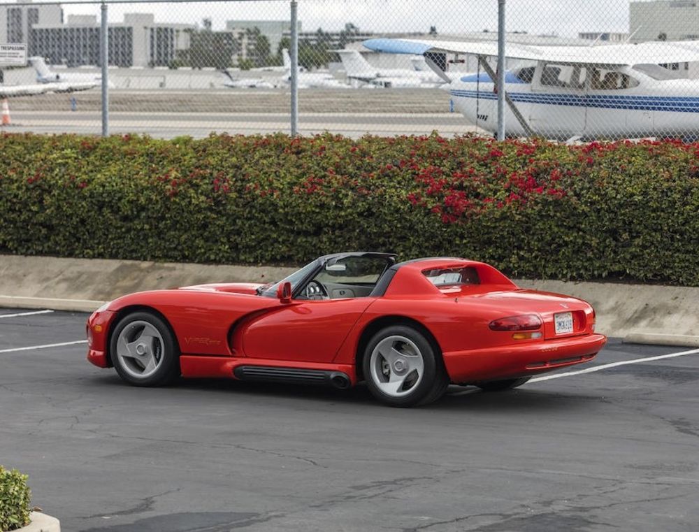 First Production Dodge Viper Heads to Auction