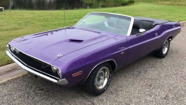 Check Out This Restored 1970 Challenger R/T Convertible