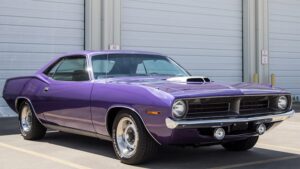 1970 Purple Plymouth Barracuda is as Good as New