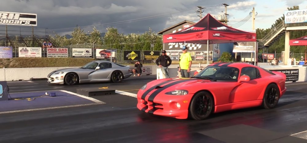 Viper Shreds Camaro ZL1 on the Drag Strip: Track Time Tuesday