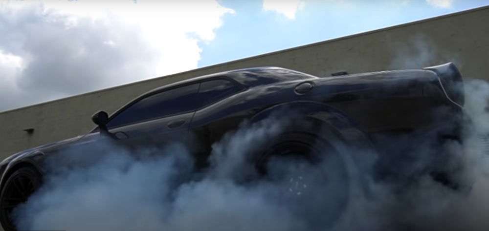 2019 Hellcat Redeye Burnout